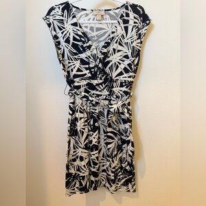 LOFT Abstract Print Dress